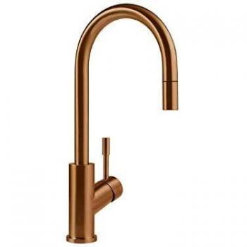 Robinet douchette Villeroy et Boch Umbrella Flex cuivre mat