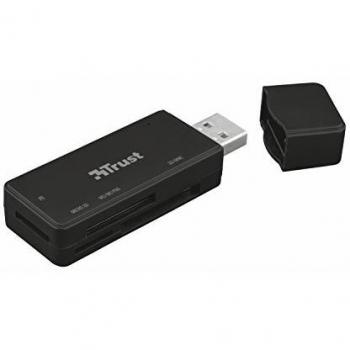 Trust Nanga Lector de Tarjetas USB 3.1 Compatible con Memory Stick Duo