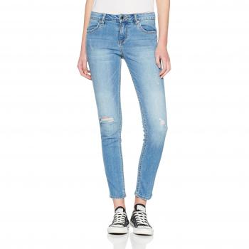 Morgan 181-Pamela.N, Jeans Slim para Mujer, Bleu (Jean Stone), XS