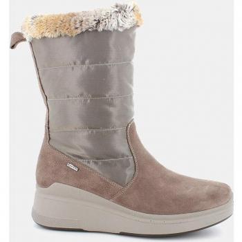 Igi&Co Women's Leather and Fabric Boots