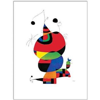 MIRÒ (Artopweb EC22153) – Œuvre bois 60 × 80 cm, hommage à Picasso