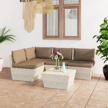 Palet Garden Set 5+ Cojines de Abeto