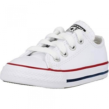 Converse Chuck Taylor All Stars bébé, cuir oxhype, blanc, 26 EU