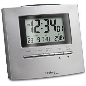 Technoline WT 250 Funkwecker in Silber