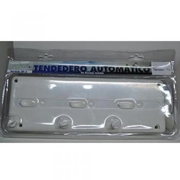 Tendedero Automático de Pared 3 Cuerdas Blanco