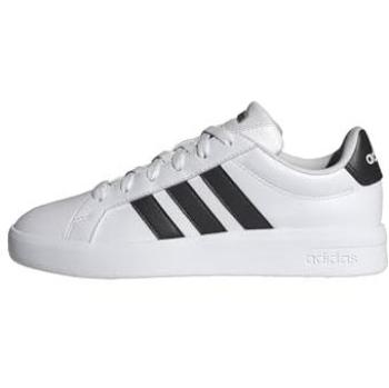 Adidas Grand Court 3.0 Junior Sneakers – Cloud White & Core Black – Boys/Girls – UK 5.5