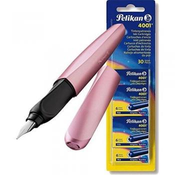 Stylo plume PiĂlro Twist P457 M rose girly