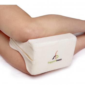 Supportiback Oreiller de Genou en Mousse à Mémoire