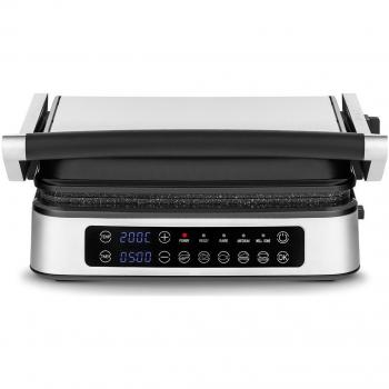 Zeegma GrillChef 2.0 – Kompakt‑Tischgrill (Silberschwarz)