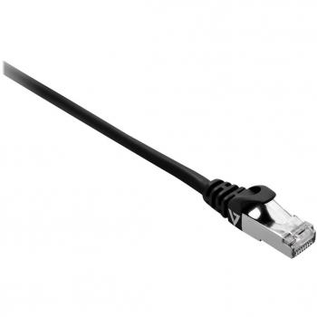 Cable negro Cat7 blindado y laminado (SFTP) V7
