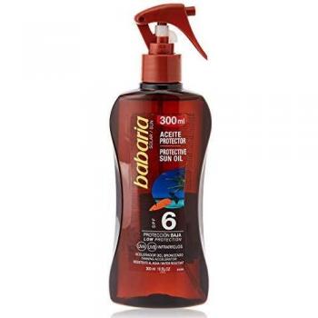 Babaria Huile de Carotte Spf6 Basse Protection 300Ml