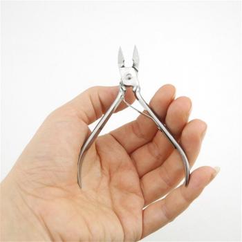 Kit de correction d'ongles d'orteil : pinces, tondeuse et décapant en acier inoxydable