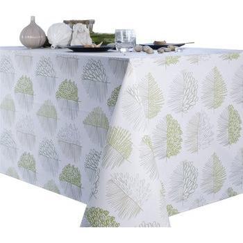 Nydel ANGHA White Acrylic-Coated Tablecloth