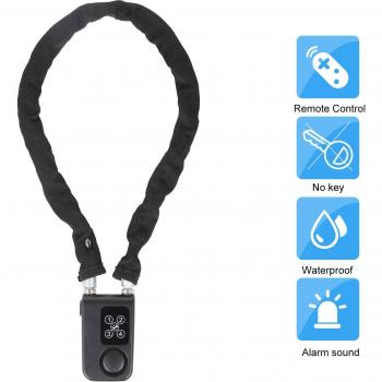 Bicycle Security Lock with Anti-Theft Alarm