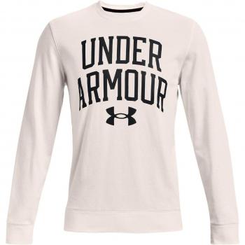 Felpa Uomo Bianco Under Armour Rival Terry Crew