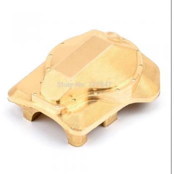 1/2pcs TRX4 Brass Differential Cover for Traxxas