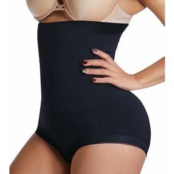 SURE YOU LIKE Women's Tummy Control High Waist Shapewear (Black, XXXL)