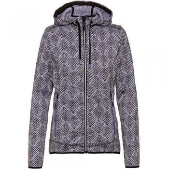 CMP Women's Fleece Top – Iris/Black, Size XS