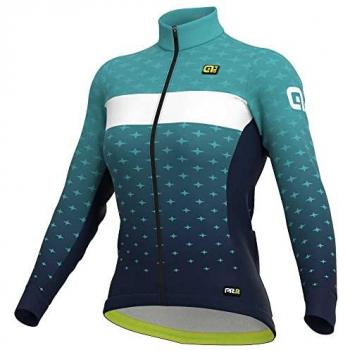 Alé PRR Stars Damen Langarmtrikot hellblau/weiß