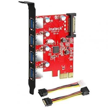 Controller PCIe 4x USB Desktop Fresco FL1100 (Compatibile Windows)