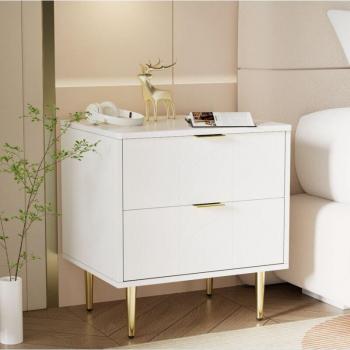 Buffet Blanc Doré 50x40x54 Hauss Spole