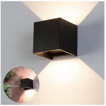 Foco LED 10W Cubo Negro Luz Natural 4000K