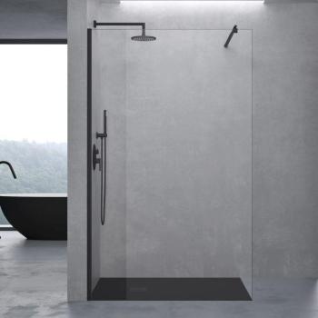 Paroi Douche Verre Sécurisé 80x200cm Montage Réversible