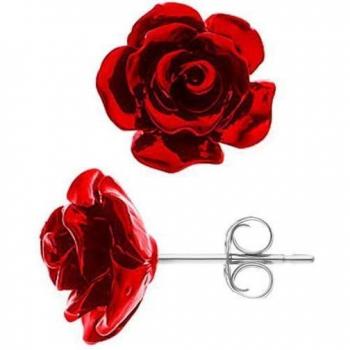 Rosso Trandafiri Lova Lola Van Der Keen – Argento 925