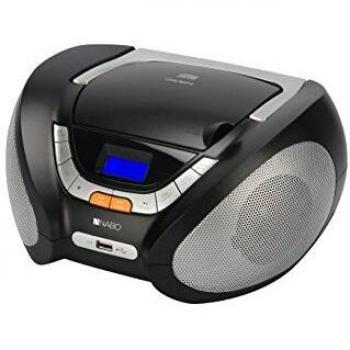 Tragbares CD‑Radio NABO PR 605 Melody – Grau/Schwarz