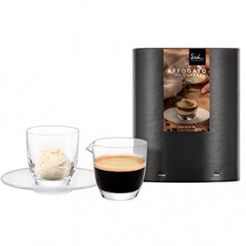 Eisch Espressoglas Set mit Untertasse und Kännchen
