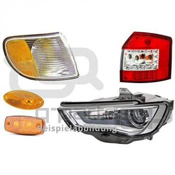 Luce rotonda con guarnizione Hella 9EL 852 820-001 per Audi