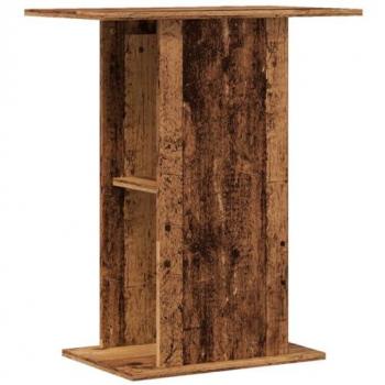 Support aquarium style ancien 36x60,5x72,5 cm bois d'ingénierie