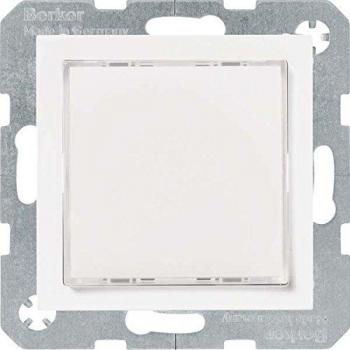 Hager BERKER Módulo LED S-B Blanco Polar Mate 29531909