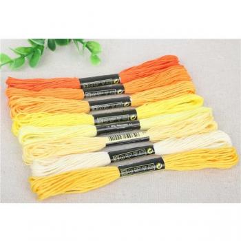 8Pcs Anchor Cross Stitch Thread Multi-Color 7.5m