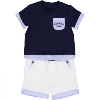 Birba Trybeyond Sommer Outfit Dunkelblau T-Shirt und Shorts