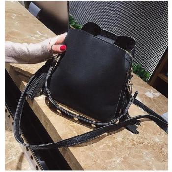 Bolso Tipo Cubeta Mujer Retro