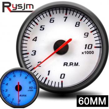60mm Automotive RPM Meter with Gauge Rack