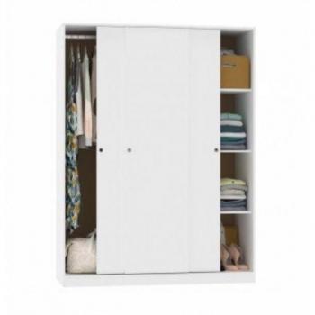 Pitarch Vestidor Moderno 3 Puertas en Blanco 200×150 CM