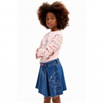 Minigonna di jeans per ragazze Minnie