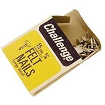 Felt Extra Large Head Clout Nails Galvanised Box Pack