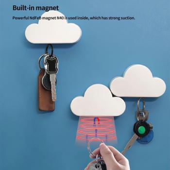 Securely Wall Hook Cloud Key Holder