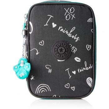 Kipling 100 Pens Trousses, 21 cm, 1.5 litres, Multicolore
