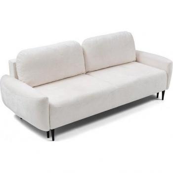 Schlafsofa Beatric 140x200 cm – Furnix Modell – Holzbein‑Design – Zeitlos beige