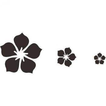 DIY 3D Flower Mirror Wall Decor Stickers