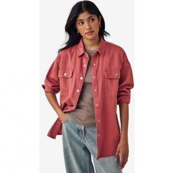 ComfortMax Denim Shirt – Übergröße, ein Stück