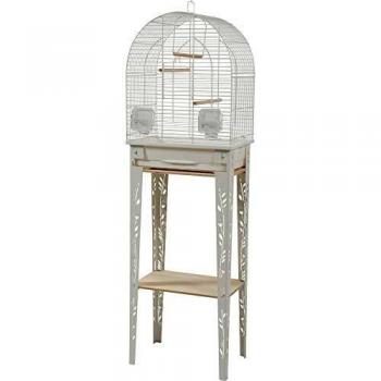 Cage Oiseau Chic Patio S Blanc