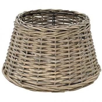 VidaXL Lampada con Paralume in Rattan 38x23 cm Naturale