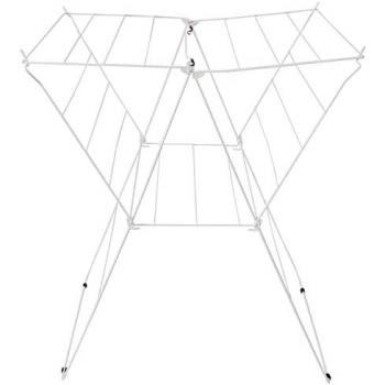 Tendedero Interior de Acero Plegable 57x65x75,5 cm, 13 Metros de Cuerda
