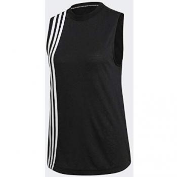 Adidas W MH 3S Tank Top Femme Noir/Blanc FR : S