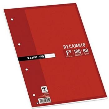 ENRI Recambio de papel 100h Folio Horizontal 100430046